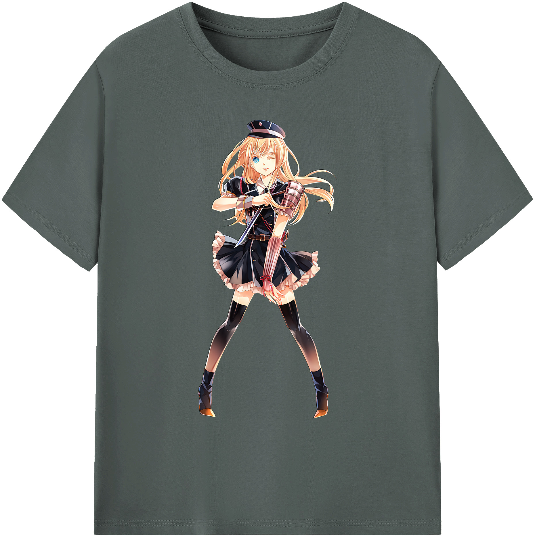 （画像用） 刀剣乱舞 Touken Ranbu 綿100％ メンズ半袖Tシャツ｜肌触りやわらか＆通気性